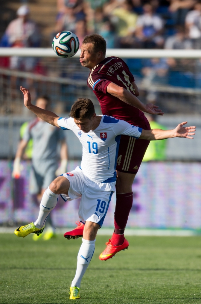 Товарищеский матч по футболу Россия — Словакия