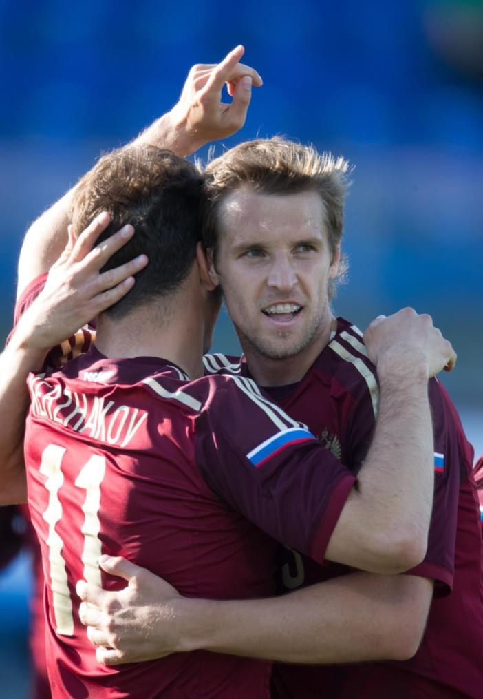 Товарищеский матч по футболу Россия — Словакия