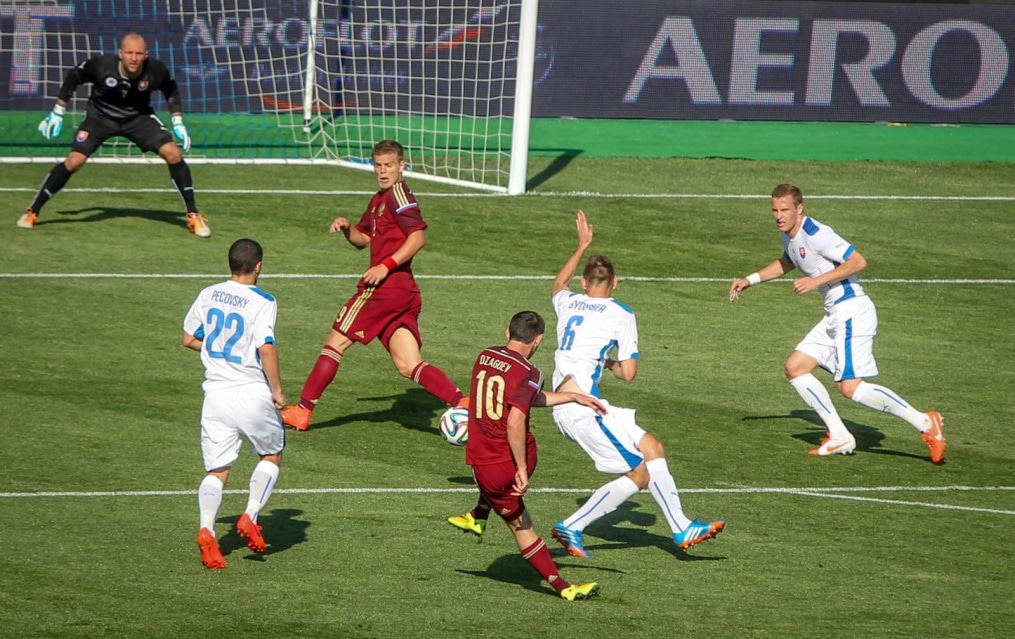 Товарищеский матч по футболу Россия — Словакия