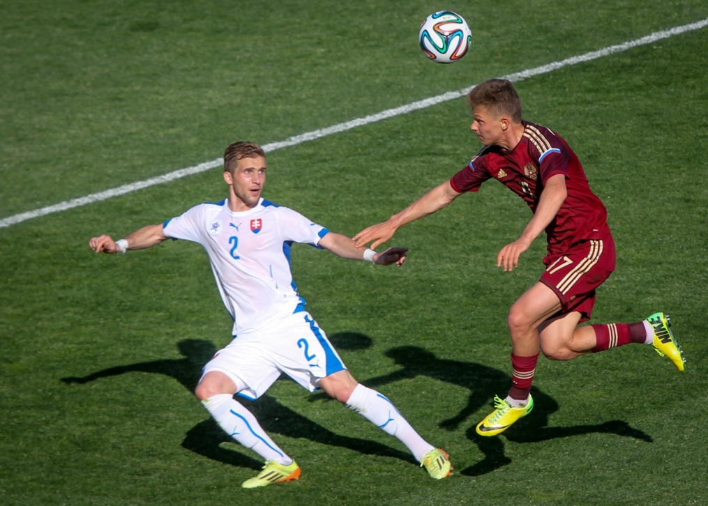 Товарищеский матч по футболу Россия — Словакия
