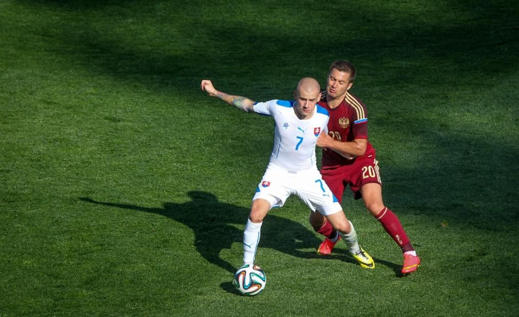 Товарищеский матч по футболу Россия — Словакия