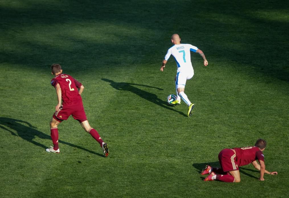 Товарищеский матч по футболу Россия — Словакия