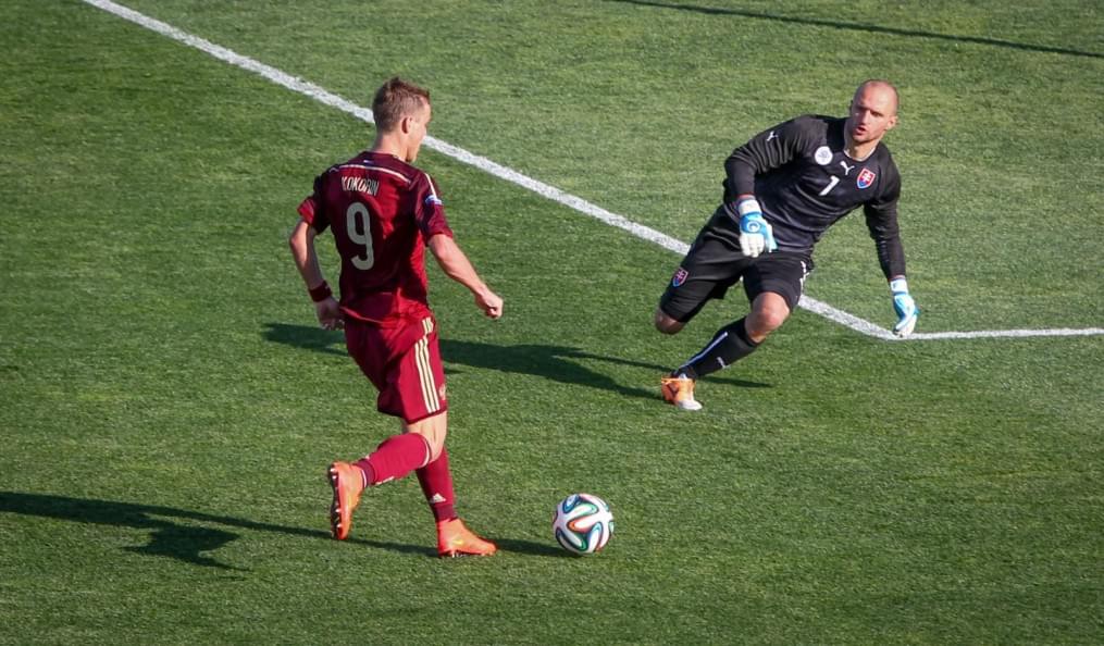 Товарищеский матч по футболу Россия — Словакия