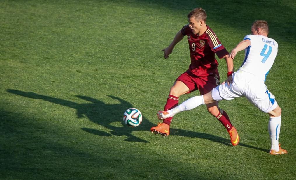 Товарищеский матч по футболу Россия — Словакия