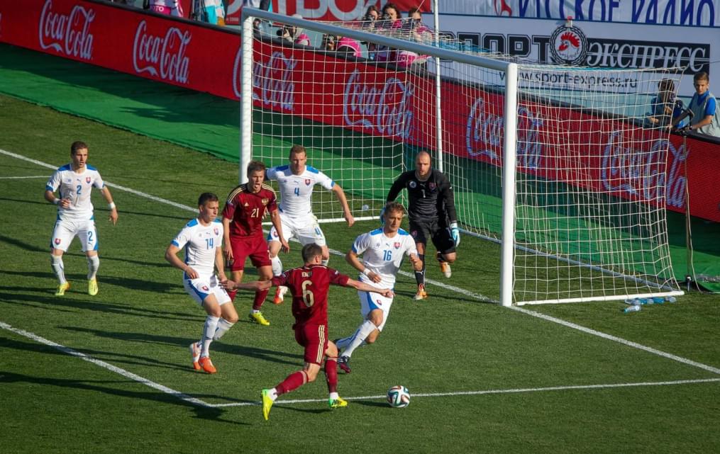 Товарищеский матч по футболу Россия — Словакия