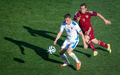 Товарищеский матч по футболу Россия — Словакия