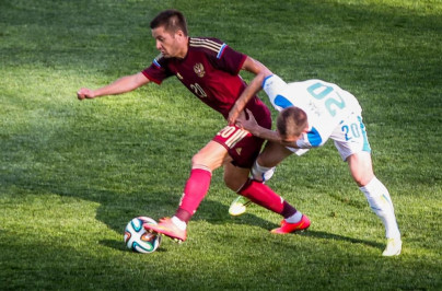 Товарищеский матч по футболу Россия — Словакия