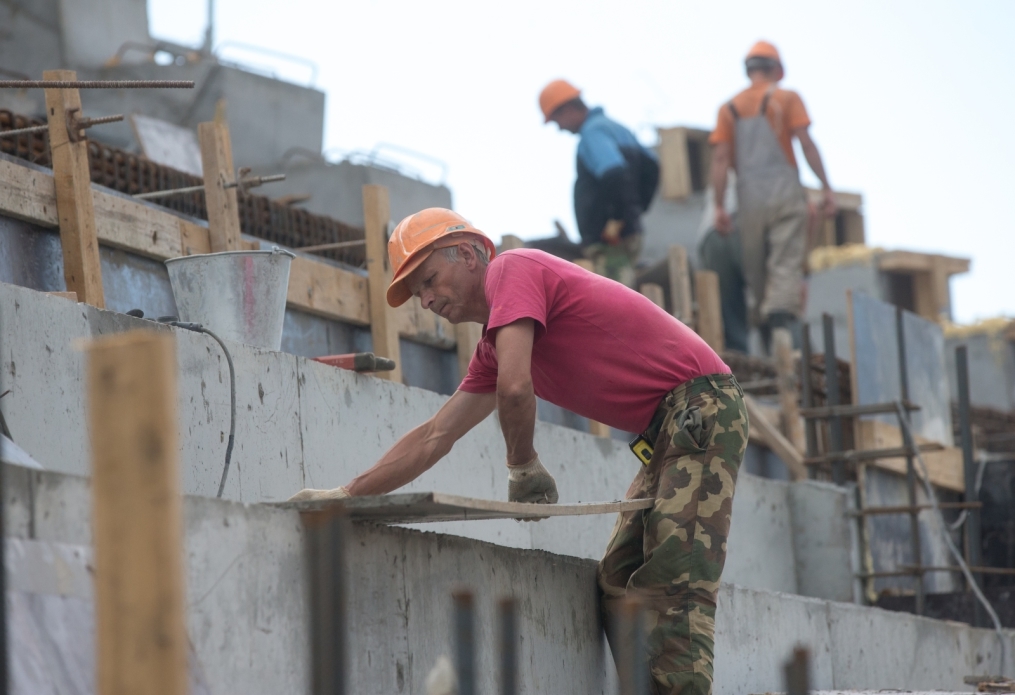 Строительство стадиона на Крестовском острове