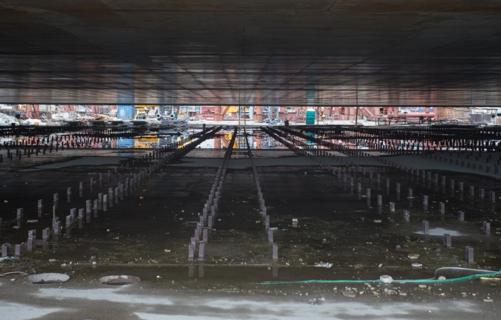 Строительство стадиона на Крестовском острове