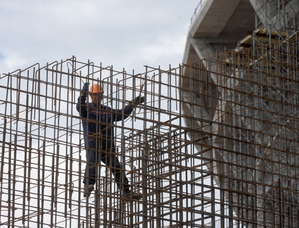 Строительство стадиона на Крестовском острове