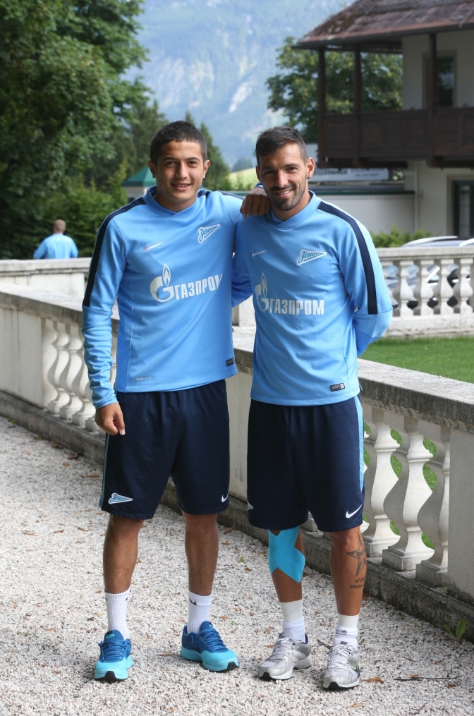 Сборы в Австрии: 16 июля, утренняя тренировка