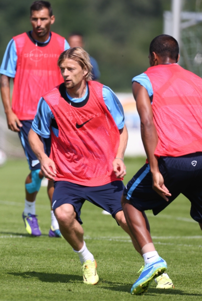 Сборы в Австрии: 16 июля, утренняя тренировка