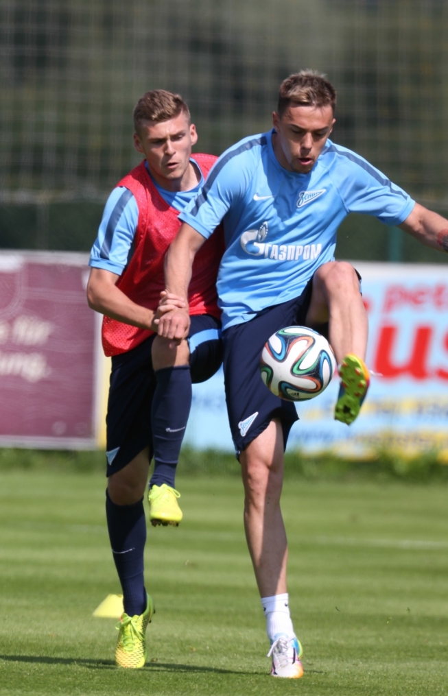 Сборы в Австрии: 16 июля, утренняя тренировка