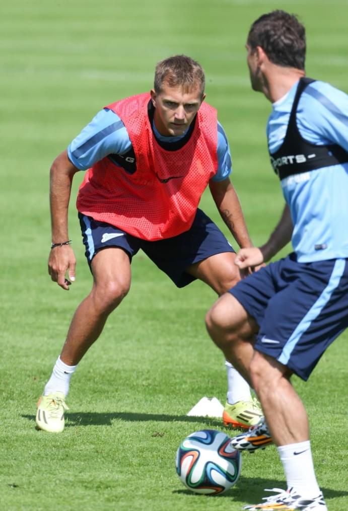 Сборы в Австрии: 16 июля, утренняя тренировка