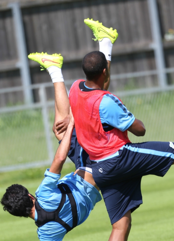 Сборы в Австрии: 16 июля, утренняя тренировка