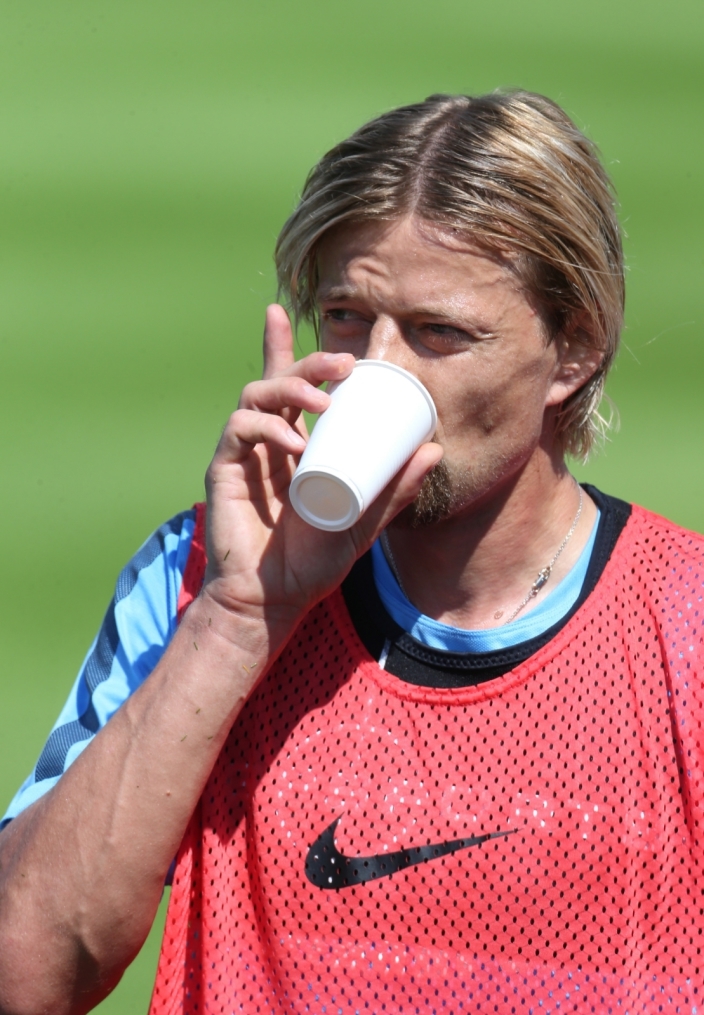 Сборы в Австрии: 16 июля, утренняя тренировка