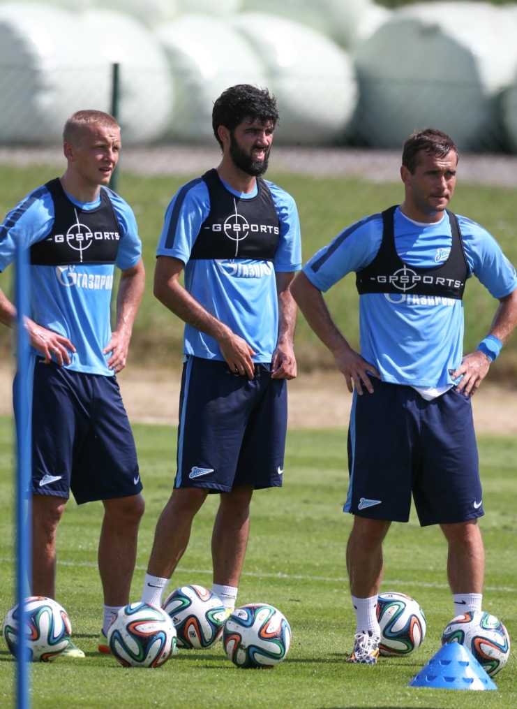 Сборы в Австрии: 16 июля, утренняя тренировка