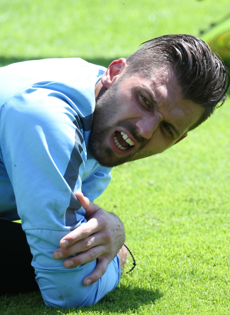 Сборы в Австрии: 16 июля, утренняя тренировка