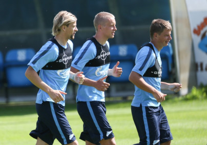 Сборы в Австрии: 16 июля, утренняя тренировка