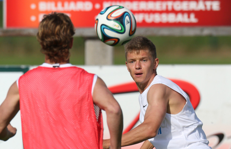 Сборы в Австрии: 16 июля, вечерняя тренировка