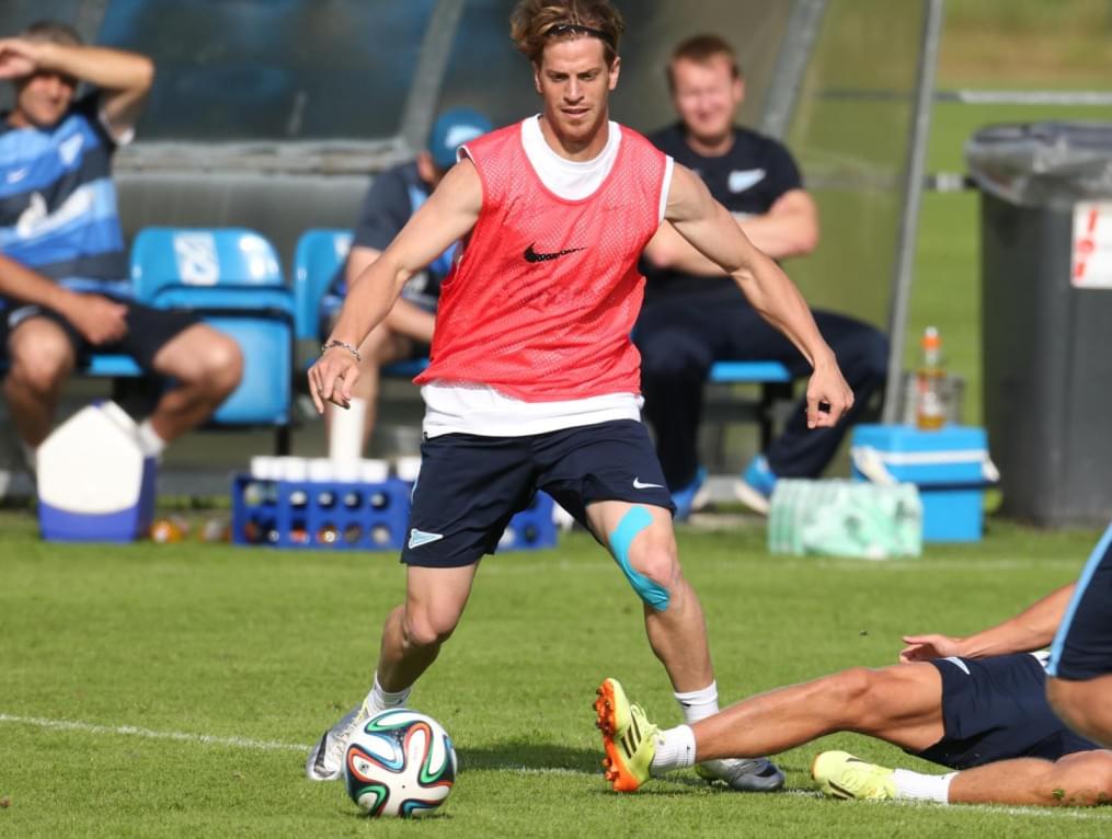 Сборы в Австрии: 16 июля, вечерняя тренировка