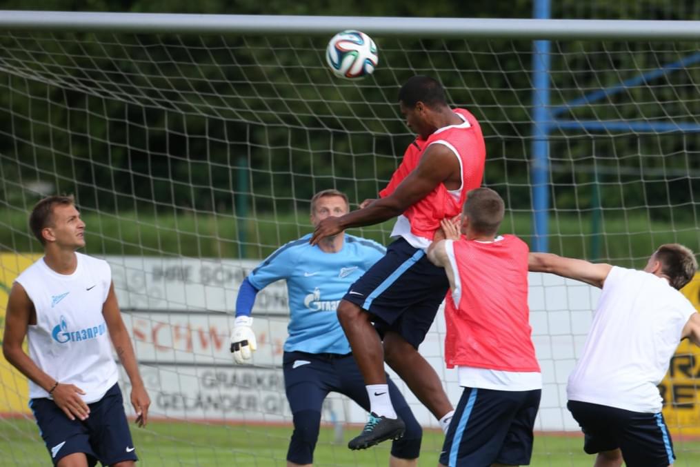 Сборы в Австрии: 16 июля, вечерняя тренировка