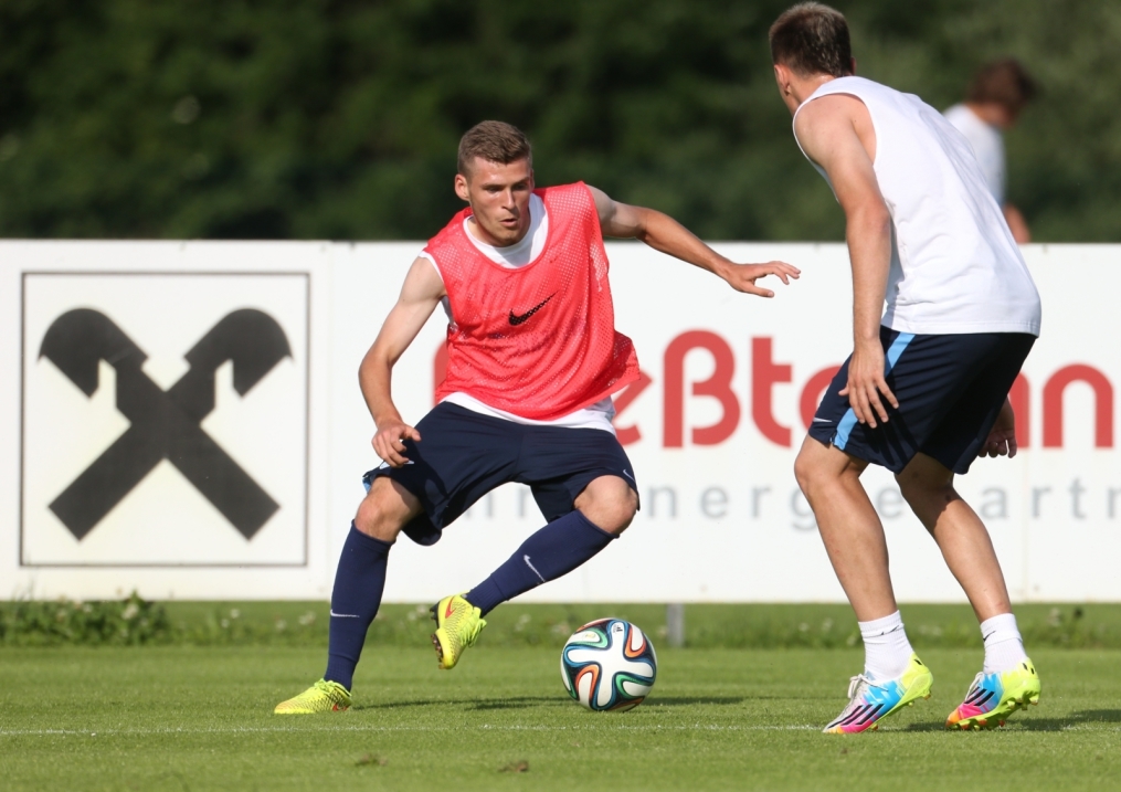 Сборы в Австрии: 16 июля, вечерняя тренировка