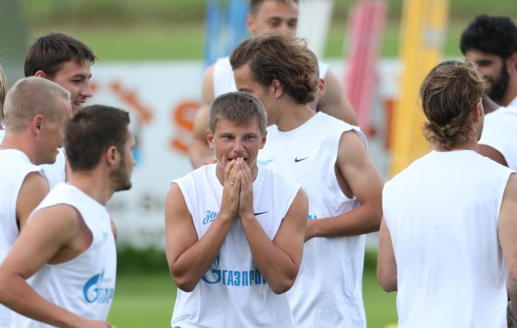 Сборы в Австрии: 16 июля, вечерняя тренировка