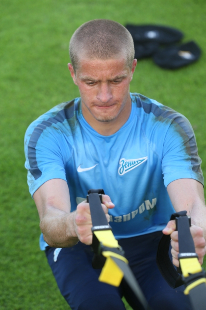 Сборы в Австрии: 16 июля, вечерняя тренировка