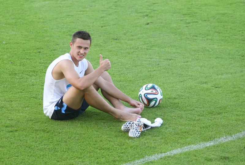 Сборы в Австрии: 16 июля, вечерняя тренировка