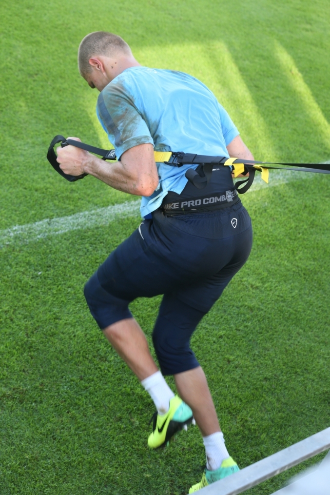 Сборы в Австрии: 16 июля, вечерняя тренировка