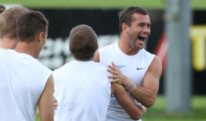 Сборы в Австрии: 16 июля, вечерняя тренировка