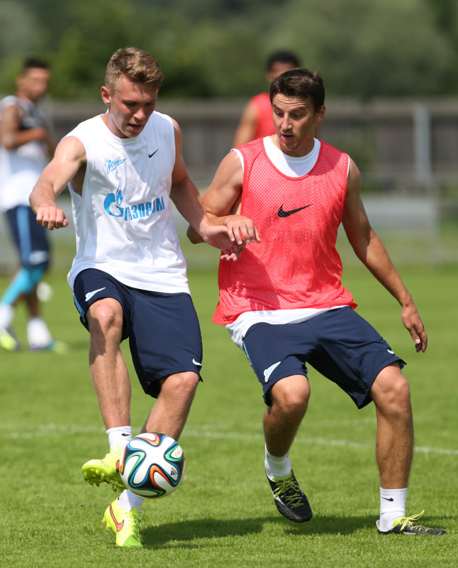 Сборы в Австрии: 17 июля, утренняя тренировка