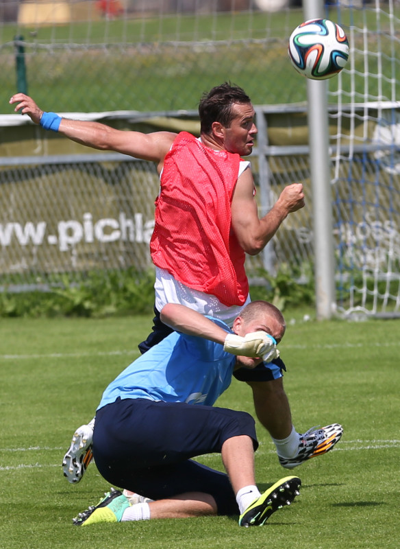 Сборы в Австрии: 17 июля, утренняя тренировка