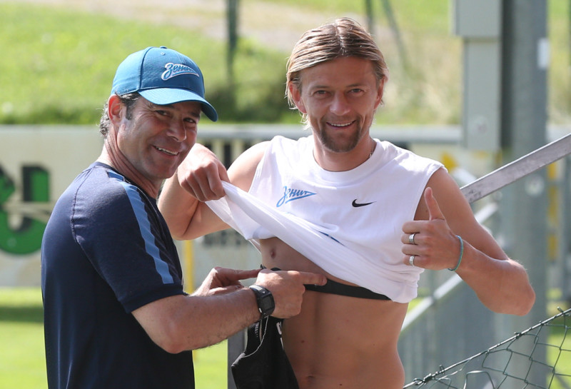 Сборы в Австрии: 17 июля, утренняя тренировка