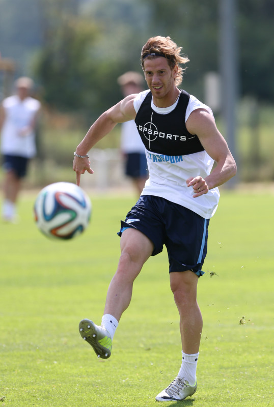 Сборы в Австрии: 17 июля, утренняя тренировка