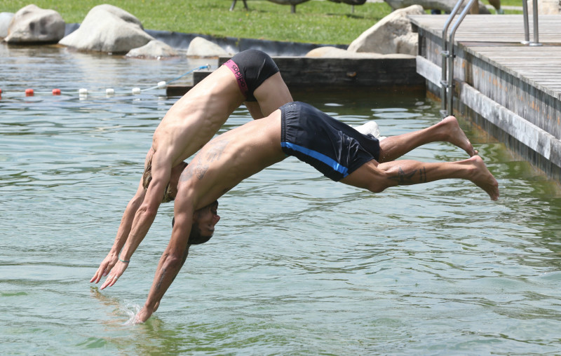 Сборы в Австрии: 17 июля, утренняя тренировка