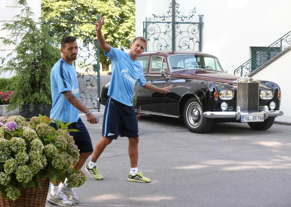 Сборы в Австрии: 17 июля, утренняя тренировка