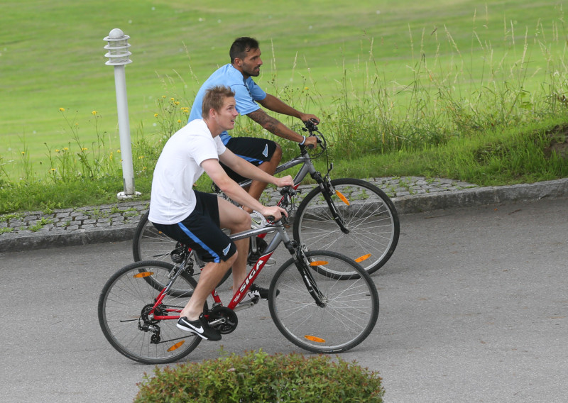 Сборы в Австрии: 17 июля, утренняя тренировка