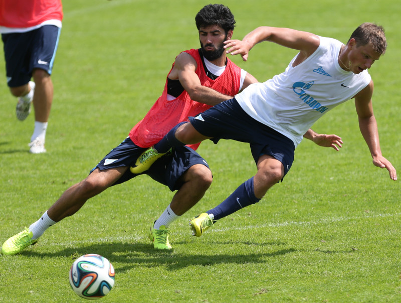 Сборы в Австрии: 17 июля, утренняя тренировка