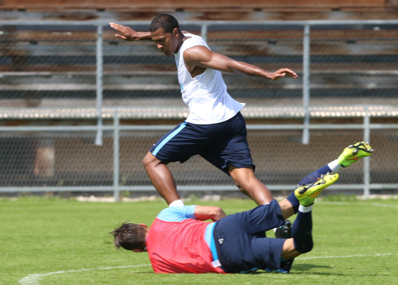 Сборы в Австрии: 17 июля, утренняя тренировка