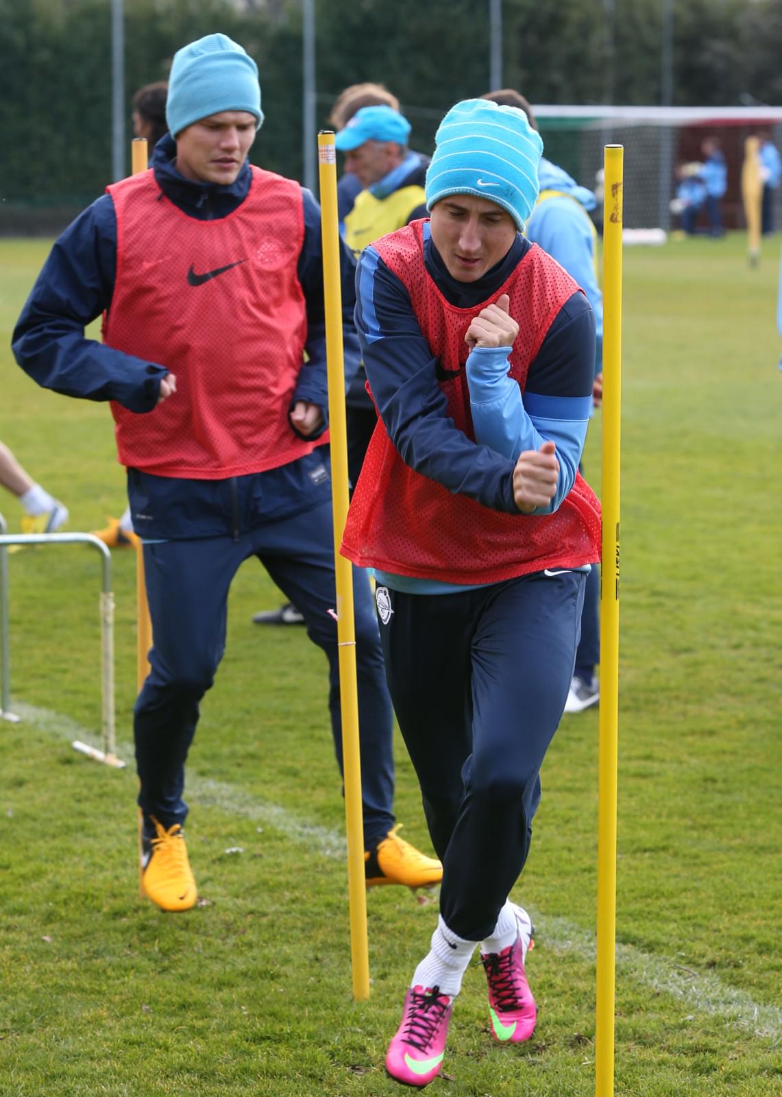 Сбор в Италии: 26 февраля, вечерняя тренировка