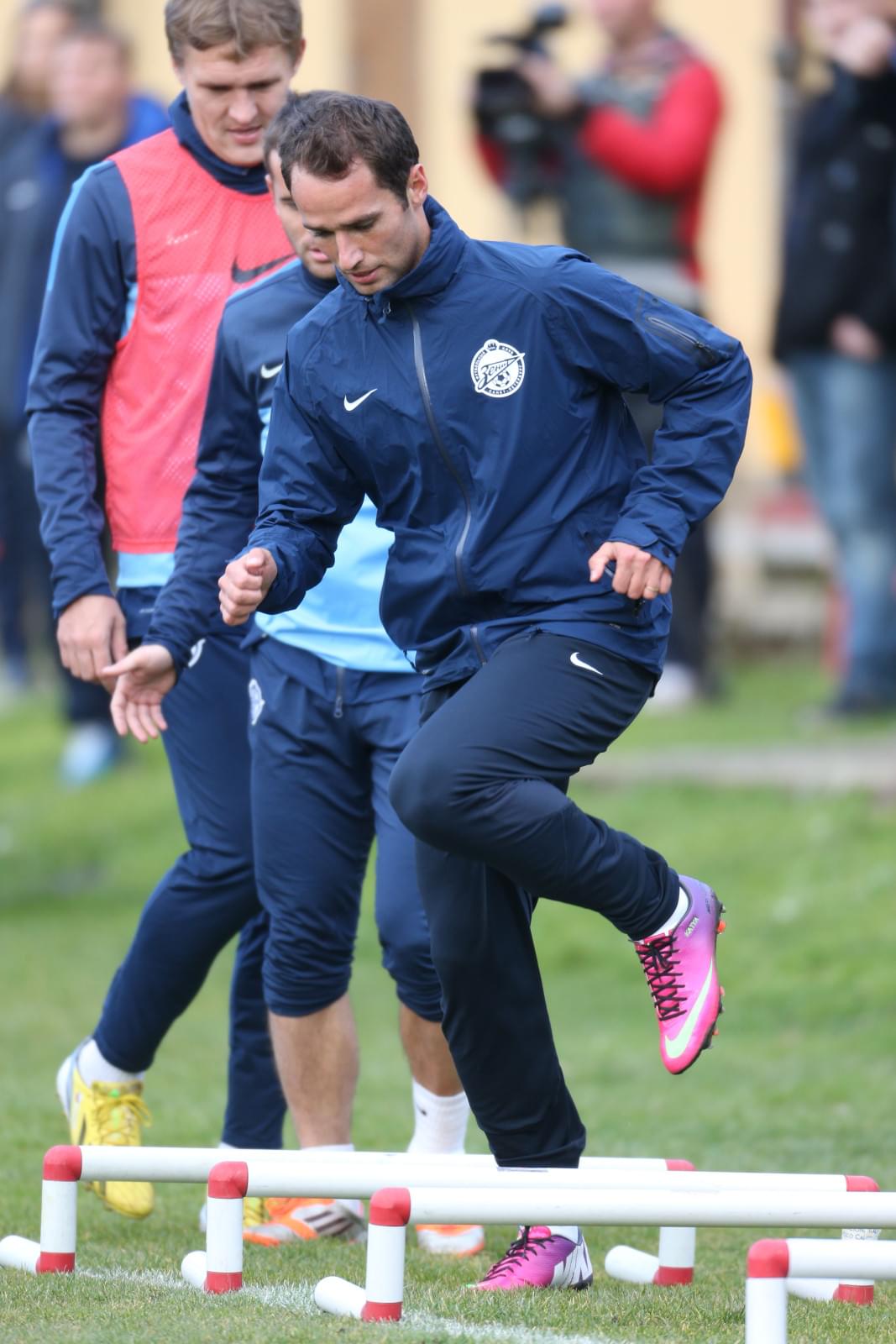 Сбор в Италии: 26 февраля, вечерняя тренировка