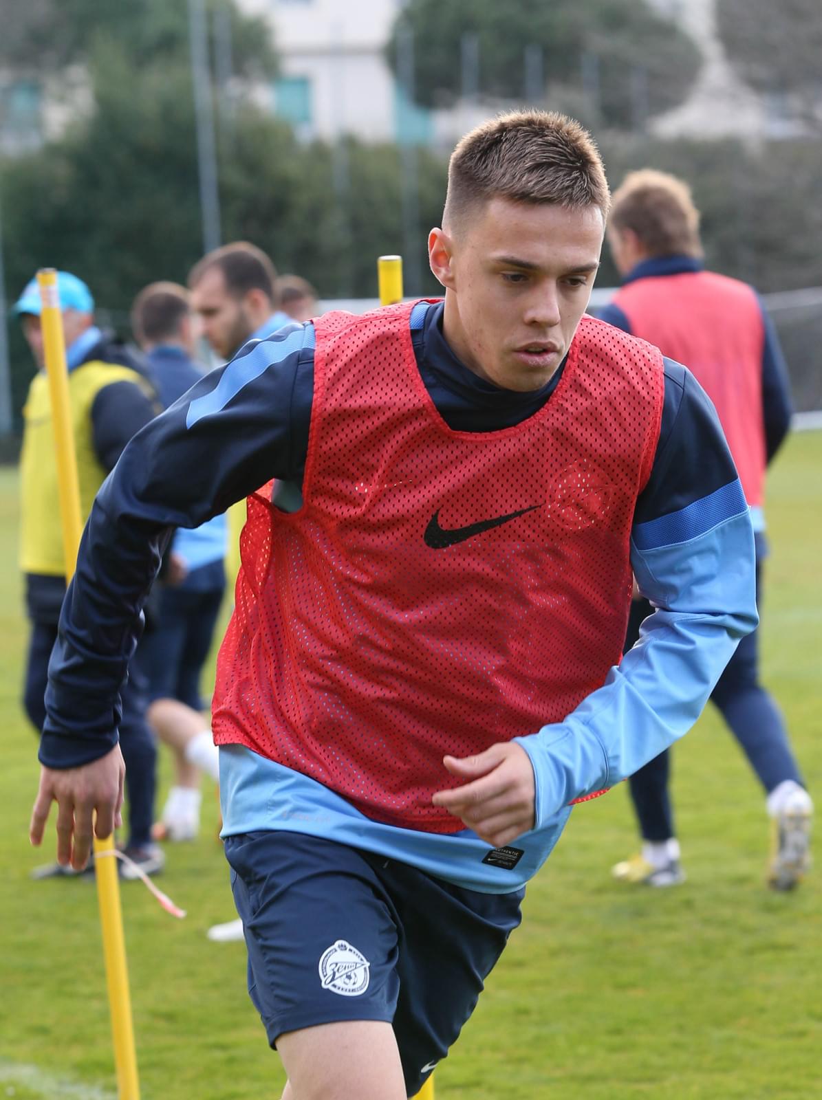 Сбор в Италии: 26 февраля, вечерняя тренировка