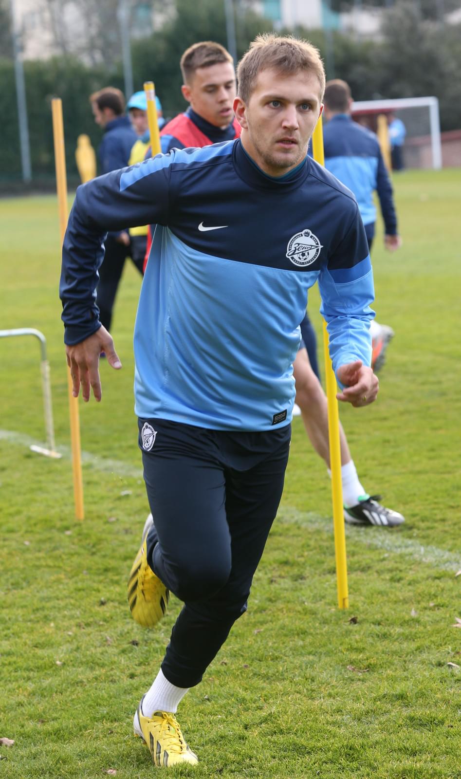 Сбор в Италии: 26 февраля, вечерняя тренировка