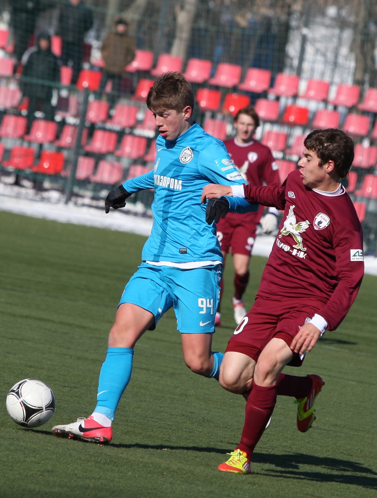 Первенства молодежных составов. Матч «Рубин» — «Зенит»