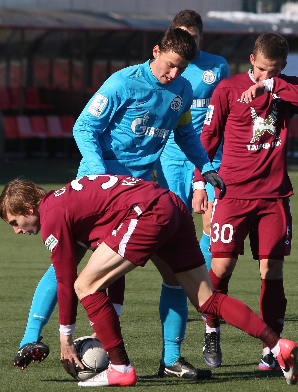 Первенства молодежных составов. Матч «Рубин» — «Зенит»