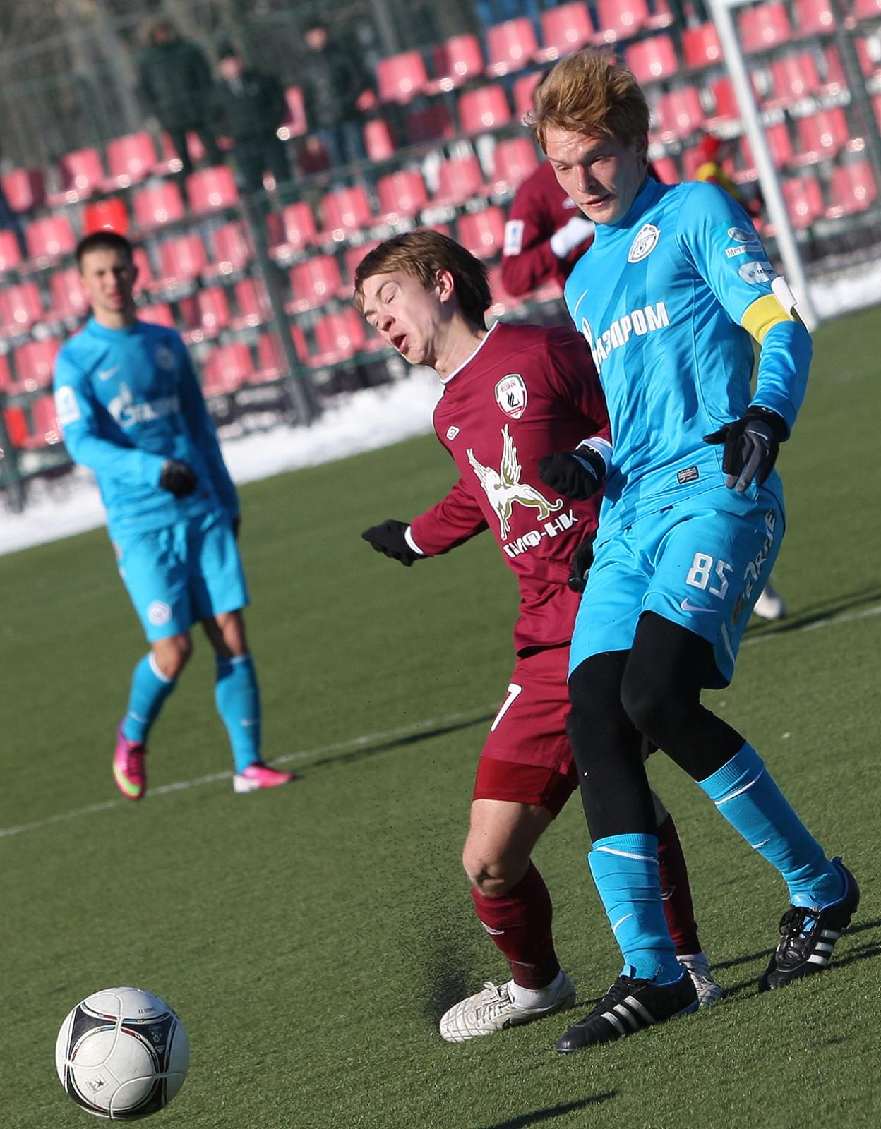 Первенства молодежных составов. Матч «Рубин» — «Зенит»
