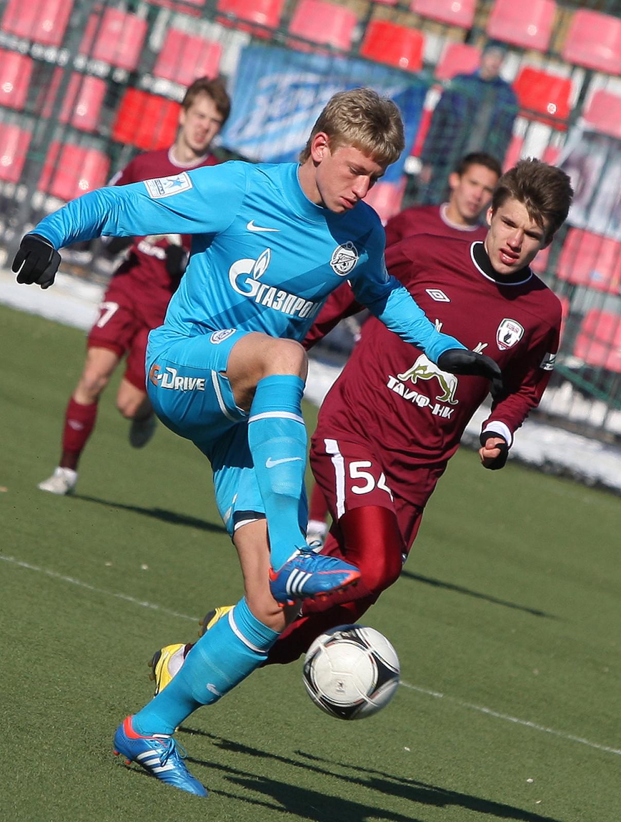 Первенства молодежных составов. Матч «Рубин» — «Зенит»