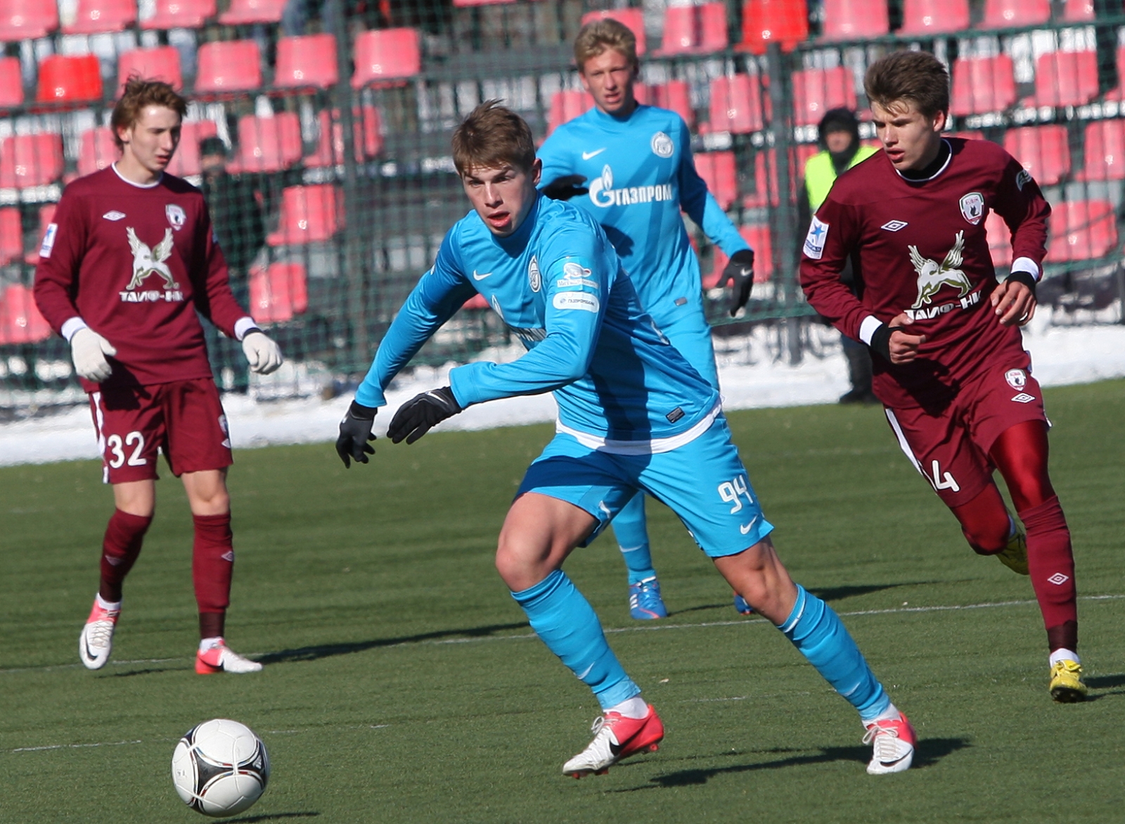 Первенства молодежных составов. Матч «Рубин» — «Зенит»